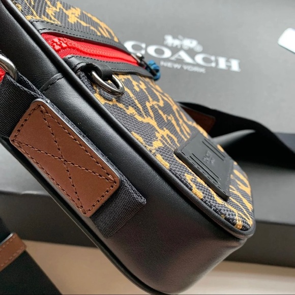 Coach Animal Print Terrain Crossbody Bag - Picture 6 of 12